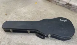 VINTAGE GIBSON 1970S LES PAUL GUITAR CASE VIOLET INTERIOR *NICE*