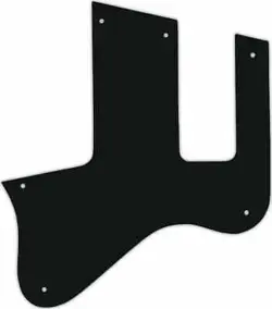 WD CUSTOM PICKGUARD FOR GIBSON LES PAUL SPECIAL DOUBLE CUTAWAY VOS #01A BLACK...