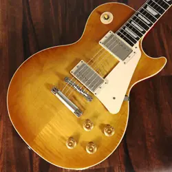 GIBSON USA / LES PAUL STANDARD 50S FIGURED TOP DIRTY LEMON BURST S/N 215540062