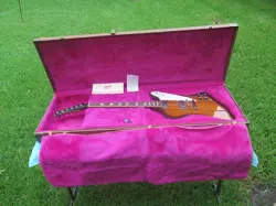 1990 GIBSON FIREBIRD V VINTAGE SUNBURST MINT CONDITION CASE & TAGS NO RESERVE