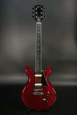 GIBSON PROFESSIONAL 335-S DELUXE CHERRY 1980 USED ELECTRIC GUITAR