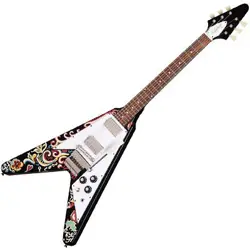 EPIPHONE INSPIRED BY GIBSON CUSTOM SHOP JIMI HENDRIX LOVE DROPS FLYING V