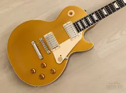 2021 GIBSON LES PAUL STANDARD ‘50S GOLDTOP W/ BURSTBUCKER PAFS, CASE & TAGS