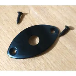 JACK PLATE BLACK CAT'S EYE FOR GIBSON