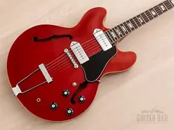 1968 GIBSON ES-330 TDC VINTAGE HOLLOWBODY SPARKLING BURGUNDY, MINT W/ CASE