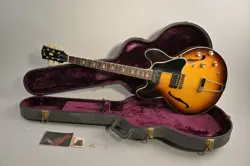 RARE 1966 VINTAGE GIBSON ES-335TD SUNBURST  OHSC 1960S USA