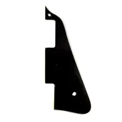 PLATE PICKGUARD BLACK 3PLY FOR GUITAR GIBSON LES PAUL STANDARD OR CUSTOM