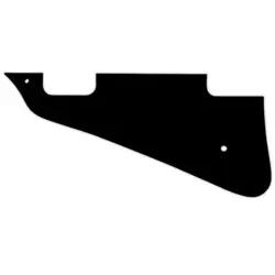 PICKGUARD LEFT-HANDED BLACK 5 PLY FOR LESPAUL GIBSON DELUXE P90
