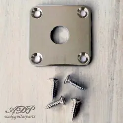 PLATE INPUT HOSCO STYLE LP GIBSON EPIPHONE CHROME