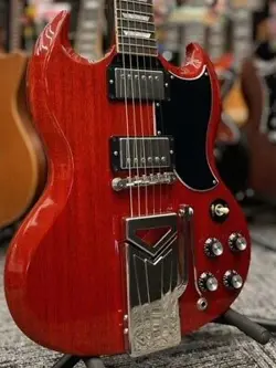GIBSON USED SALE SG STANDARD '61 SIDEWAYS VIBROLA -VINTAGE CHERRY- MADE IN 2022