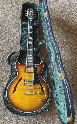 GIBSON CUSTOM SHOP JOHNNY A GUITAR - VINTAGE SUNBURST HARDTAIL 2007-08 EXCELLENT