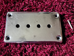VINTAGE ORIGINAL 1960'S GIBSON EB-3 CHROME PICK UP COVER W/SCREWS