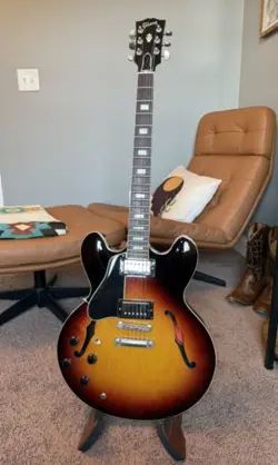LEFT HANDED GIBSON ES-335 2015 - SUNBURST