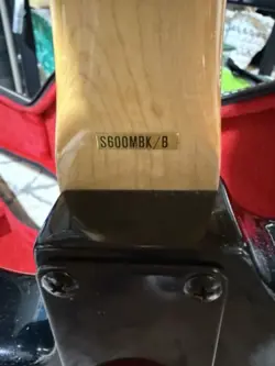 GUITAR WITH BLACK