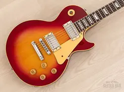 1985 GIBSON LES PAUL STANDARD VINTAGE CHERRY SUNBURST W/ TIM SHAW PAFS, CASE
