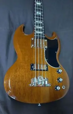 GIBSON SG STANDARD BASS 2014 WALNUT EB-3 SAFE PACKING!