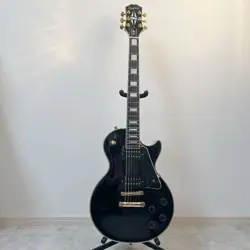 EPIPHONE LES PAUL CUSTOM EBONY INSPIRED BY GIBSON EPIPHONE LES PAUL CUSTOM