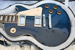 LIGHTWEIGHT 3.5KG GIBSON 2011 LES PAUL STANDARD CHICAGO BLUE WITH GENUINE HARD C