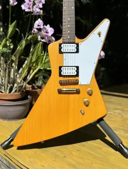 EPIPHONE INSPIRED BY GIBSON 1958 KORINA EXPLORER ZHANGBUCKER HANDWOUND PICKUPS