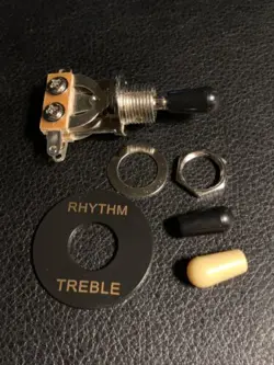 USA SELLER 3 WAY SWITCH SELECTOR PLATE GIBSON LES PAUL EPIPHONE LTD HEAVY DUTY!