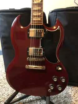 GIBSON USA SG '61 REISSUE, 2006, CHERRY RED, WITH OHSC