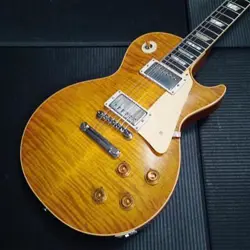 GIBSON CUSTOM SHOP HAND SELECTED 1959 LES PAUL STANDARD VOS LEMON BURST