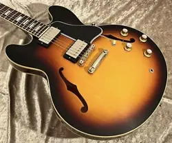 GIBSON CUSTOM SHOP HISTORIC COLLECTION 1964 ES-335 REISSUE VOS VINTAGE BURST SN1