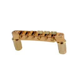 TUNE-O-MATIC BRIDGE TAILPIECE STOP BAR FOR EPIPHONE LP GIBSON SG GUITAR GOLD T