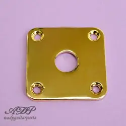 JACK PLATE GOLD SQUARE FOR GIBSON EPIPHONE LESPAUL, SG