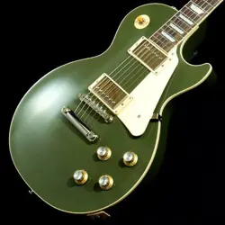 GIBSON EXCLUSIVE LES PAUL STANDARD 60S PLAIN TOP OLIVE DRAB GLOSS