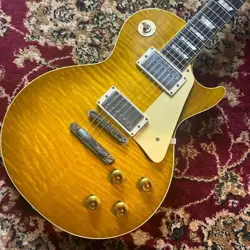 GIBSON CUSTOM SHOP PSL 1959 LES PAUL STANDARDREISSUE GREEN LEMON VOS 3.90KG
