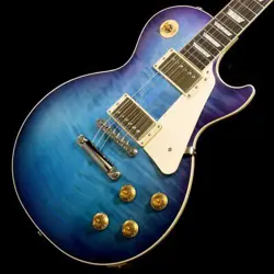 GIBSON CUSTOM COLOR SERIES LES PAUL STANDARD 50S FIGURED TOP BLUEBERRY BURST