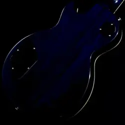 GIBSON CUSTOM COLOR SERIES LES PAUL STANDARD 50S FIGURED TOP BLUEBERRY BURST