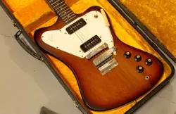 VINTAGE 1967 GIBSON FIREBIRD I MODEL GUITAR, SUNBURST FINISH, 2 P-90 PICKUPS