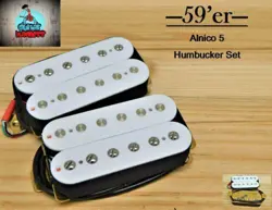WHITE HUMBUCKER SET