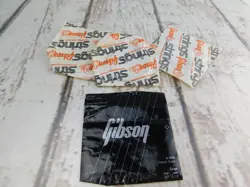 LOT OF 3 VINTAGE GIBSON MONA STEEL WOUND GUITAR STRINGS NIP .052-.020 CORE