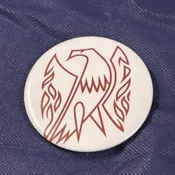 FIREBIRD 75MM BIG CAN BADGE GIBSON
