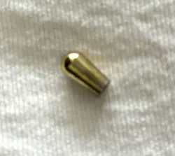 GIBSON 3-WAY PICKUP SELECTOR SWITCH GOLD PLATED SWITCH CAP 1981 NATURALLY AGED