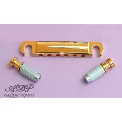 TAILPIECE GOTOH GE101Z STYLE GIBSON STOPTAIL METRIC ZMAC GOLD