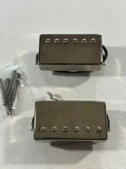 2017 GIBSON 490T & 490R BRIDGE NECK HUMBUCKER PICKUPS CHROME W/ HW