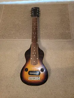 VINTAGE! 1936 GIBSON EH-150 6-STRING SEMI-HOLLOW  LAP STEEL SUNBURST