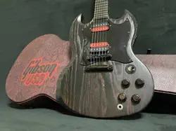 GIBSON SG SPECIAL VOODOO 2004 (EBONY FINGERBOARD) NECK REPAIR HISTORY- MANY SCRA