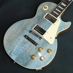 GIBSON USA / LES PAUL STANDARD 50S FIGURED TOP OCEAN BLUE CUSTOM COLOR 220730374