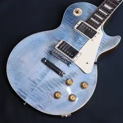 GIBSON USA / LES PAUL STANDARD 50S FIGURED TOP OCEAN BLUE CUSTOM COLOR 217640272