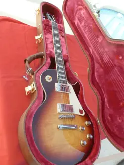 2022 GIBSON LES PAUL STANDARD,60'S FIGURED BOURBON BURST,BRAND NEW W/CASE CANDY