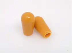 TRUE CUSTOM SHOP® #8-32 AMBER TOGGLE SWITCH TIP FOR SWITCHCRAFT AND GIBSON USA
