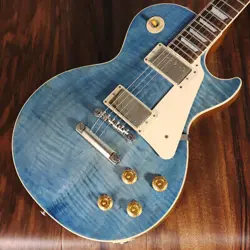GIBSON USA / LES PAUL STANDARD 50S FIGURED TOP OCEAN BLUE CUSTOM COLOR 223630311