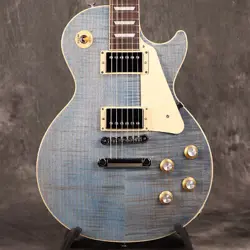 GIBSON USA / LES PAUL STANDARD 60S FIGURED TOP OCEAN BLUE S/N 223330186 GUITAR