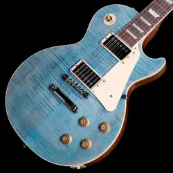 GIBSON USA / LES PAUL STANDARD 50S FIGURED TOP OCEAN BLUE CUSTOM COLOR 228430207