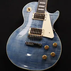GIBSON USA / LES PAUL STANDARD 50S FIGURED TOP OCEAN BLUE S/N:227530168 GUITAR